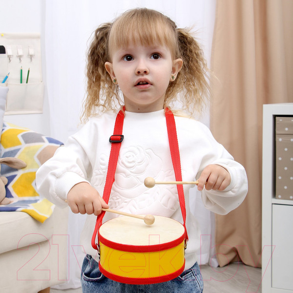 Изображение товара Музыкальная игрушка Лесная мастерская Барабан / 255983