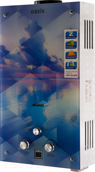 Изображение товара Газовая колонка Oasis Glass 20 SG (N)