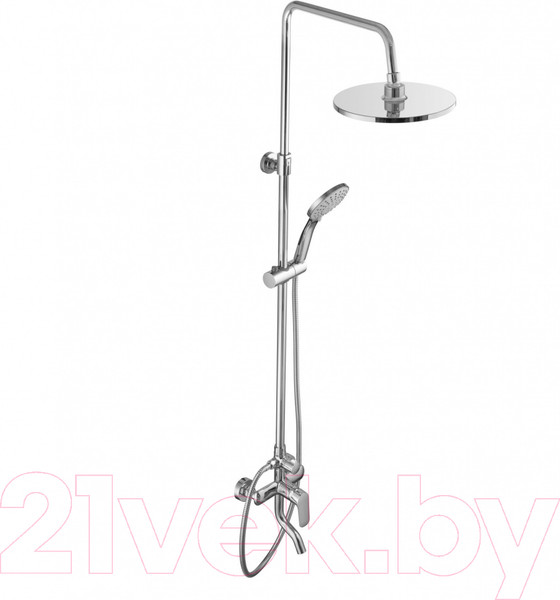 Изображение товара Душевая система со смесителем Gross Aqua Flat GA9008SMD02