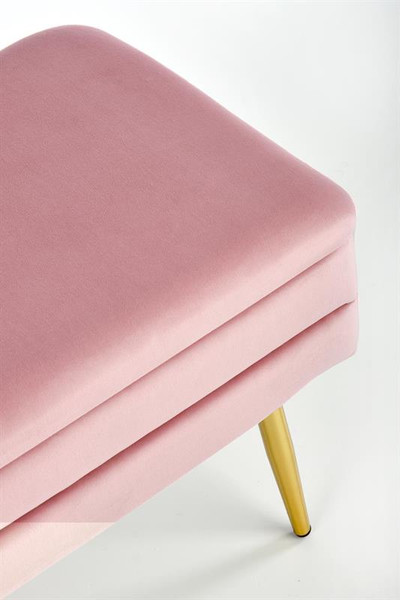 Изображение товара Банкетка Halmar Velva (розовый/золото)