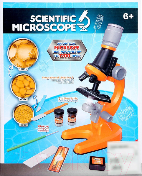 Изображение товара Микроскоп оптический Sima-Land Юный ботаник 1013 / 7016018