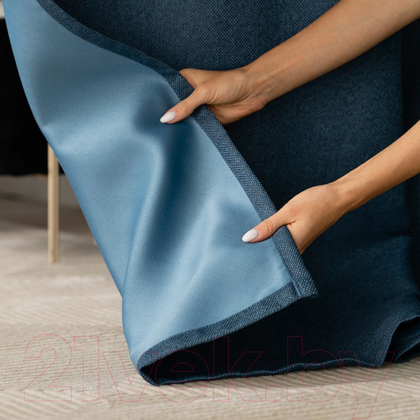 Изображение товара Комплект штор Pasionaria Вандер 400x240 с подхватами (синий)