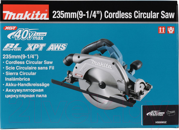 Изображение товара Профессиональная дисковая пила Makita HS009GZ