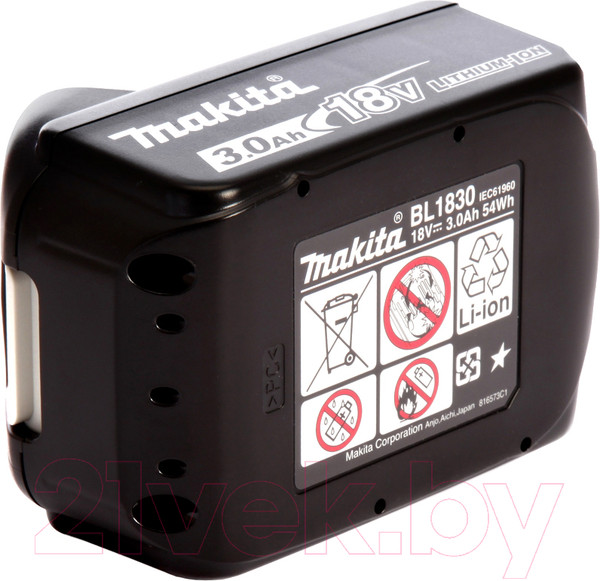 Изображение товара Аккумулятор для электроинструмента Makita BL1830B (632M83-6)