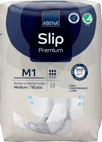 Изображение товара Подгузники для взрослых Abena Slip M1 Premium (26шт)