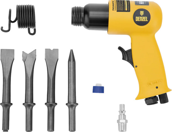 Изображение товара Пневмомолоток Denzel НР4500 + набор насадок / 57468