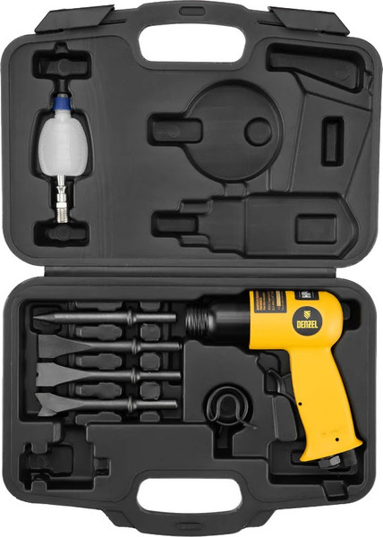 Изображение товара Пневмомолоток Denzel НР4500 + набор насадок / 57468