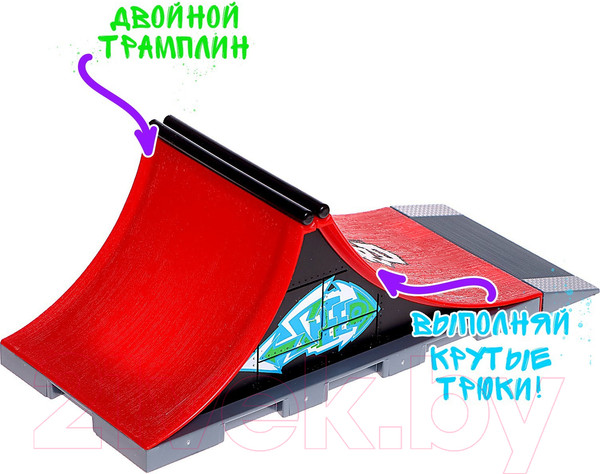 Изображение товара Игровой набор Sima-Land Скейт-парк. Трюк прыжок 1810-7A / 9445044