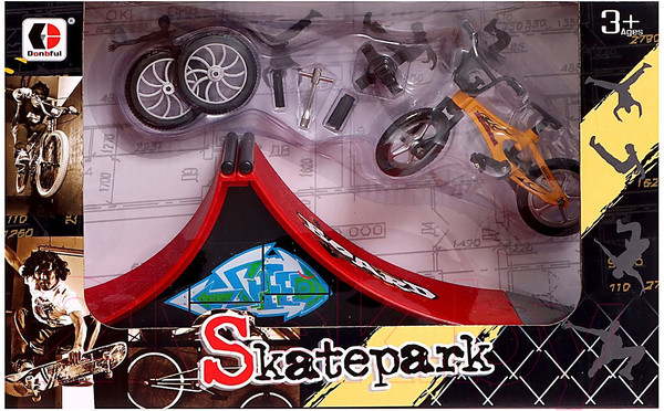 Изображение товара Игровой набор Sima-Land Скейт-парк. Трюк прыжок 1810-7A / 9445044