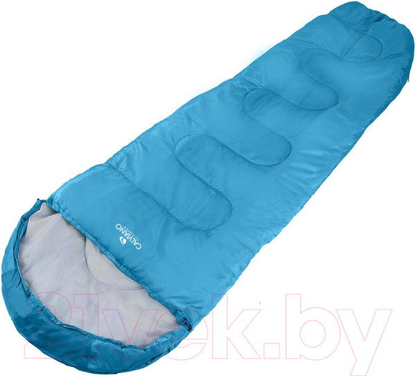 Изображение товара Спальный мешок Calviano Acamper Bergen (бирюзовый/серый)