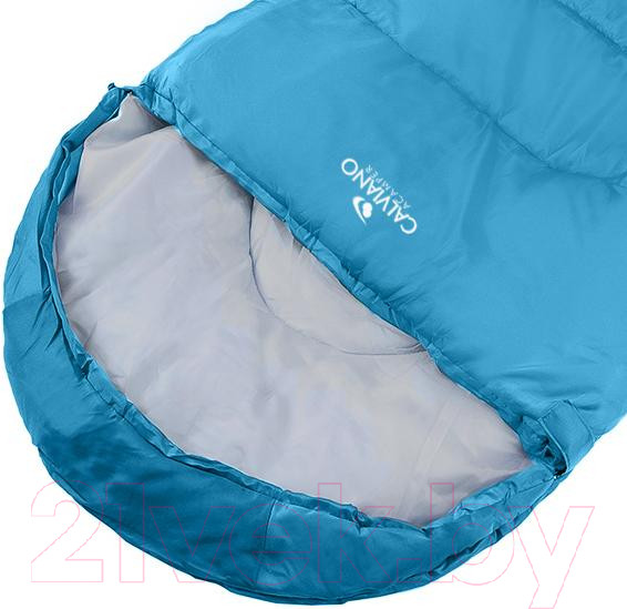Изображение товара Спальный мешок Calviano Acamper Bergen (бирюзовый/серый)