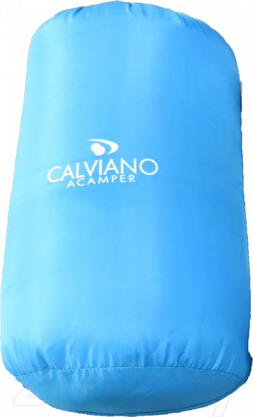 Изображение товара Спальный мешок Calviano Acamper Bergen (бирюзовый/серый)
