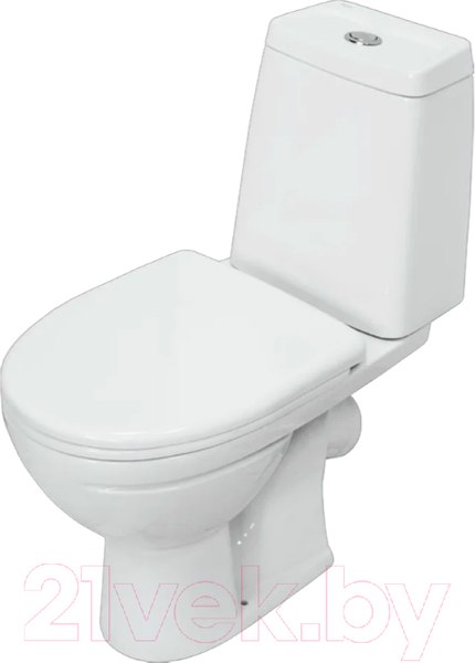 Изображение товара Унитаз напольный Sanita Марс WC.CC/Mars/2-DM.Rim/WHT.G/S1 (с сиденьем)