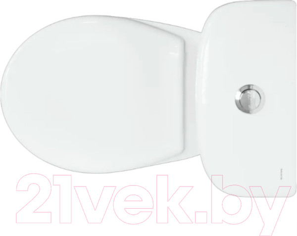 Изображение товара Унитаз напольный Sanita Luxe Формат WC.CC/Format/1-P/WHT.G/S1 (с сиденьем)