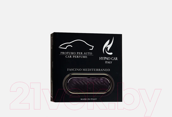 Изображение товара Ароматизатор автомобильный Hypno Casa Car Fascino Mediterraneo Карбон
