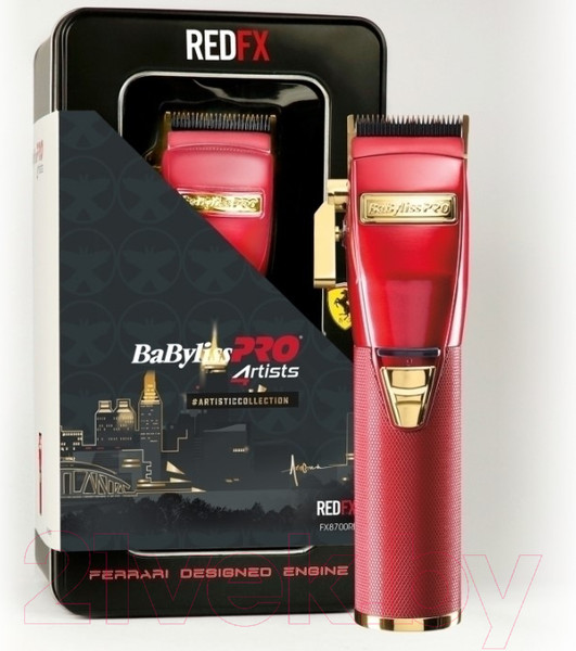 Изображение товара Машинка для стрижки волос BaByliss PRO FX8700RE Red FX Clipper