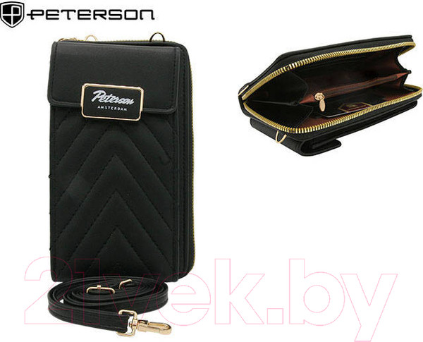 Изображение товара Портмоне Peterson PTN M-10-4796 (черный)