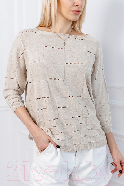 Изображение товара Джемпер Romgil ТЗ385 (р.170-176-100-106, светло-бежевый)