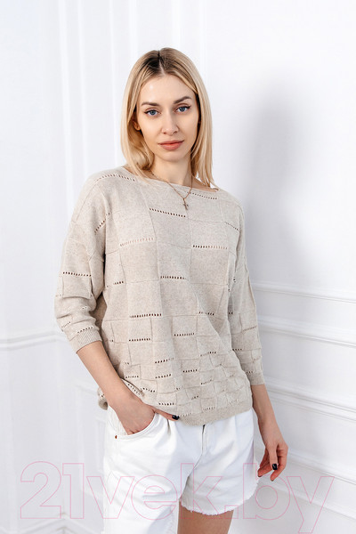 Изображение товара Джемпер Romgil ТЗ385 (р.170-176-100-106, светло-бежевый)