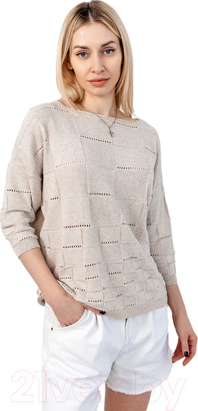 Изображение товара Джемпер Romgil ТЗ385 (р.170-176-100-106, светло-бежевый)