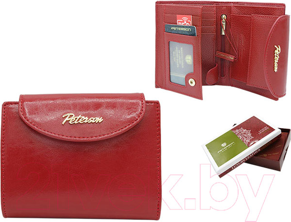 Изображение товара Портмоне Peterson PL-405-RED (красный)