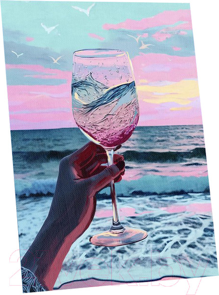 Изображение товара Картина по номерам Школа талантов Визуализируй. Океан / 6712626