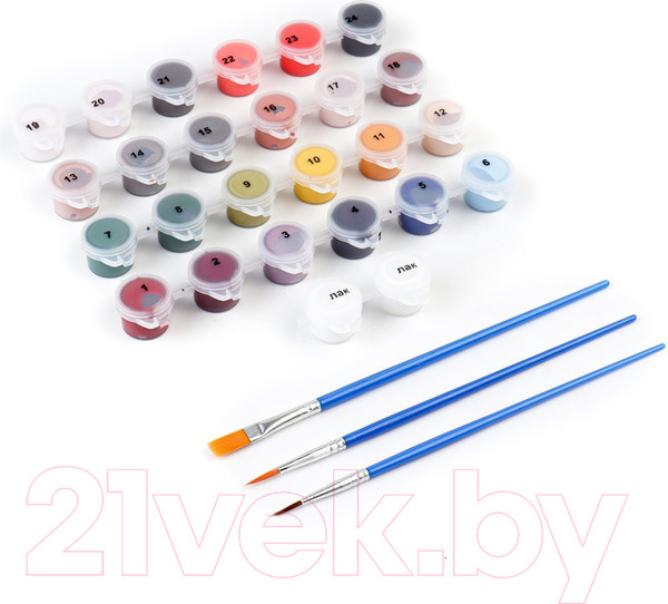 Изображение товара Картина по номерам Школа талантов Кот в поле / 7990295