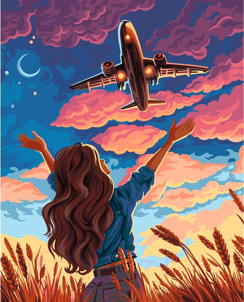 Изображение товара Картина по номерам Школа талантов Воздушные мечты / 7153394