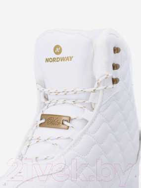 Изображение товара Коньки фигурные Nordway 8XMHDGGFPU / 116929-00 (р-р 41, белый)