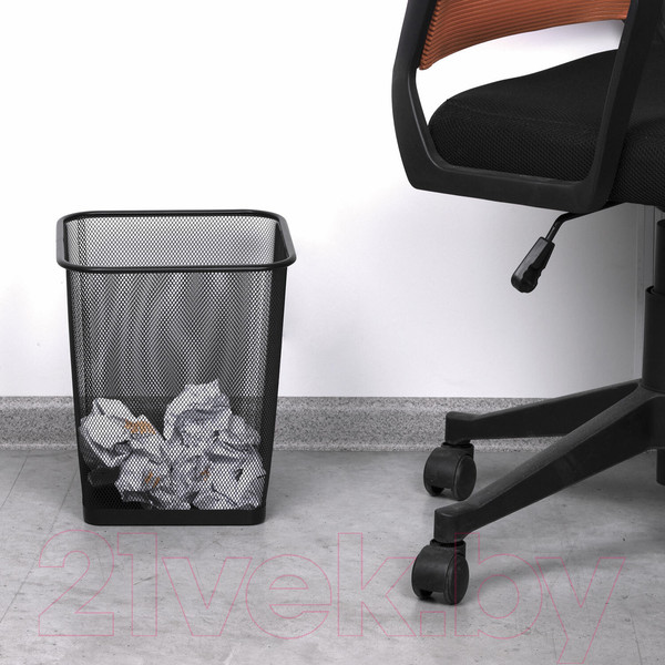 Изображение товара Корзина для бумаг Brauberg Germanium / 237975 (черный)