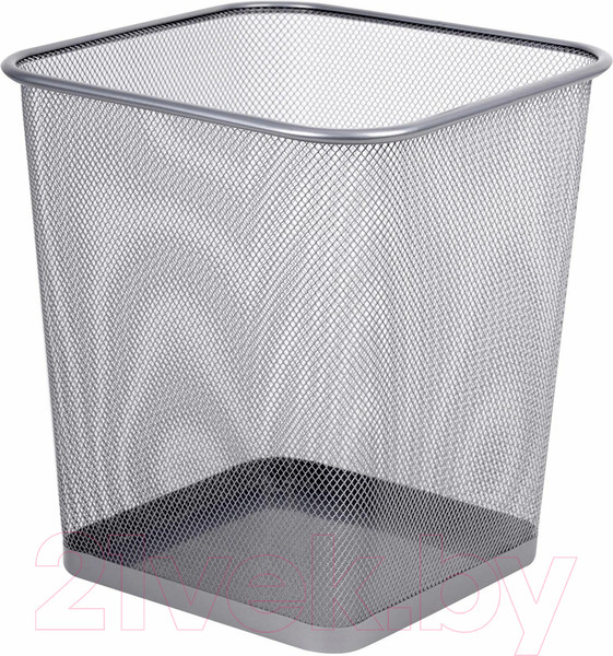 Изображение товара Корзина для бумаг Brauberg Germanium / 237976 (серебристый)