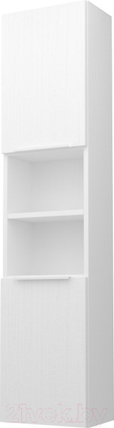 Изображение товара Шкаф-пенал для ванной Дабер 017 / СТ17.0.0.5 (белый древесный)