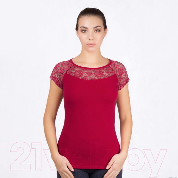 Изображение товара Футболка Verally 335-1 (р.170,176-96-102, алая роза)