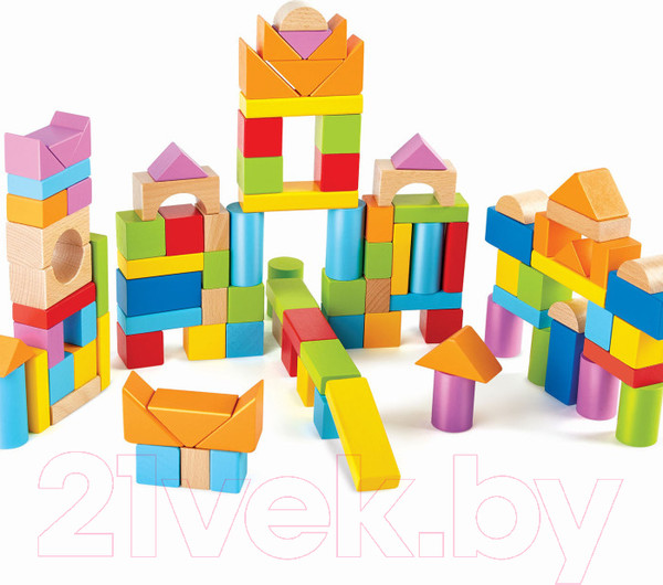 Изображение товара Конструктор Hape Замечательные блоки 3 в 1 / E8247_HP