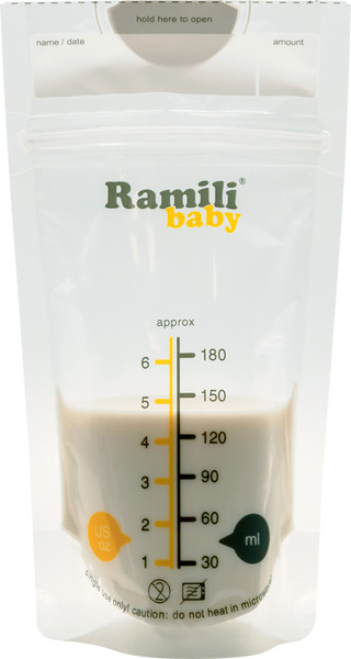 Изображение товара Набор пакетов для хранения молока Ramili Baby BMB40