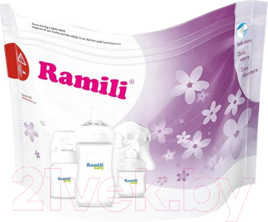 Изображение товара Набор пакетов для стерилизации в СВЧ-печи Ramili RSB105