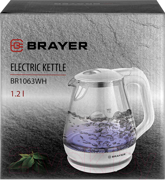 Изображение товара Электрочайник Brayer BR1063WH