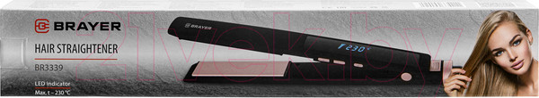Изображение товара Выпрямитель для волос Brayer BR3339