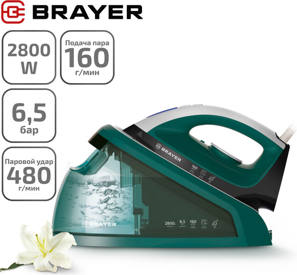 Изображение товара Утюг с парогенератором Brayer BR4153