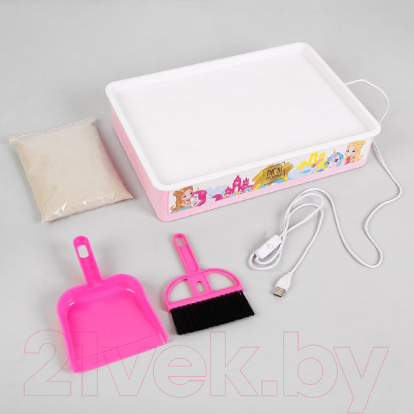 Изображение товара Набор для творчества Школа талантов Рисуем песком. Замок принцессы / 4242345