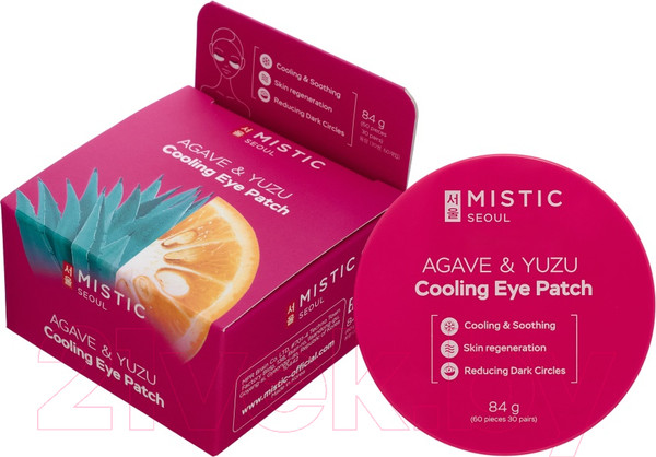 Изображение товара Патчи под глаза Mistic Agave & Yuzu Cooling Eye Patch (60шт)