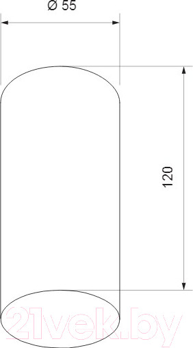 Изображение товара Точечный светильник Elektrostandard DLR030 12W 4200K (белый матовый/золото)