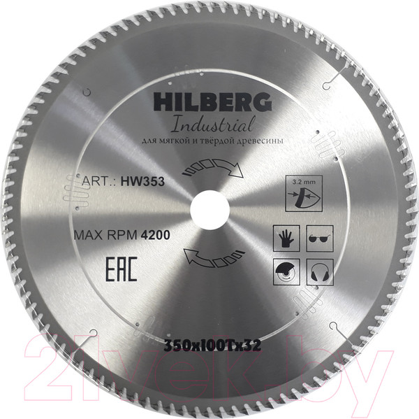 Изображение товара Пильный диск Hilberg HW353
