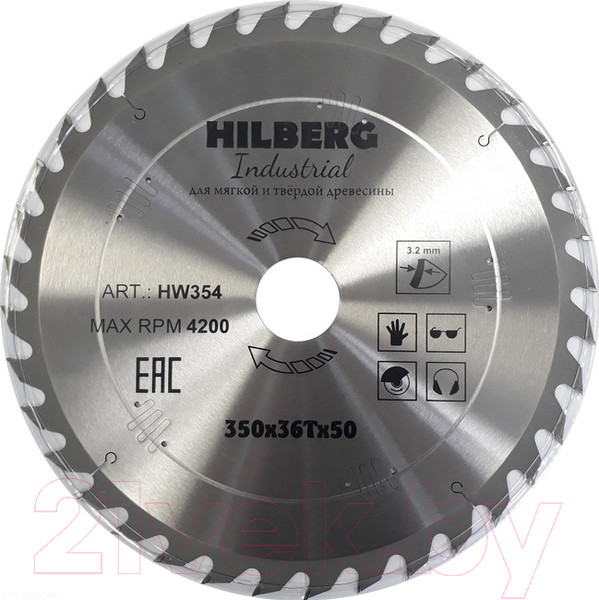 Изображение товара Пильный диск Hilberg HW354
