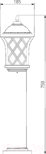 Изображение товара Светильник уличный Elektrostandard Cassiopeya F GL 1018F