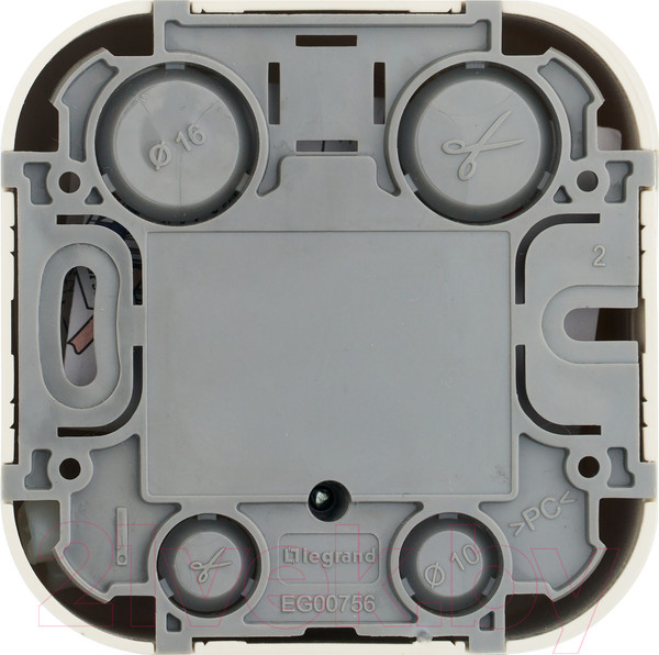 Изображение товара Вывод кабеля Legrand Quteo 782246 (слоновая кость)