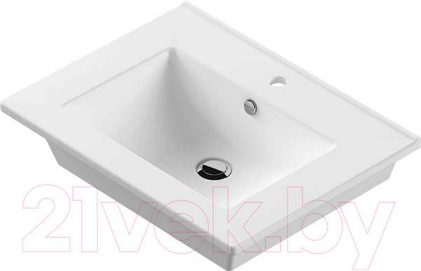 Изображение товара Умывальник Sanita Luxe Quadro 60 / QDR60SLWB01