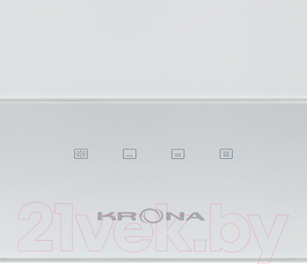 Изображение товара Вытяжка наклонная Krona Verein II 600 S / КА-00005693 (белый)
