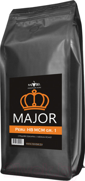 Изображение товара Кофе в зернах Major Peru Arabica HB MCM GR.1 (1кг)