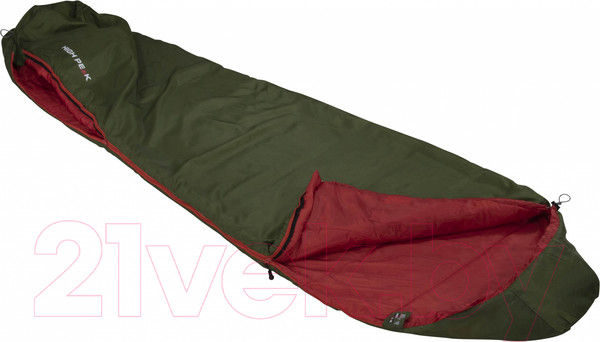 Изображение товара Спальный мешок High Peak Lite Pak 1200 / 23263 (зеленый/красный)